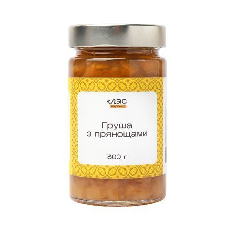 Pear jam with spices